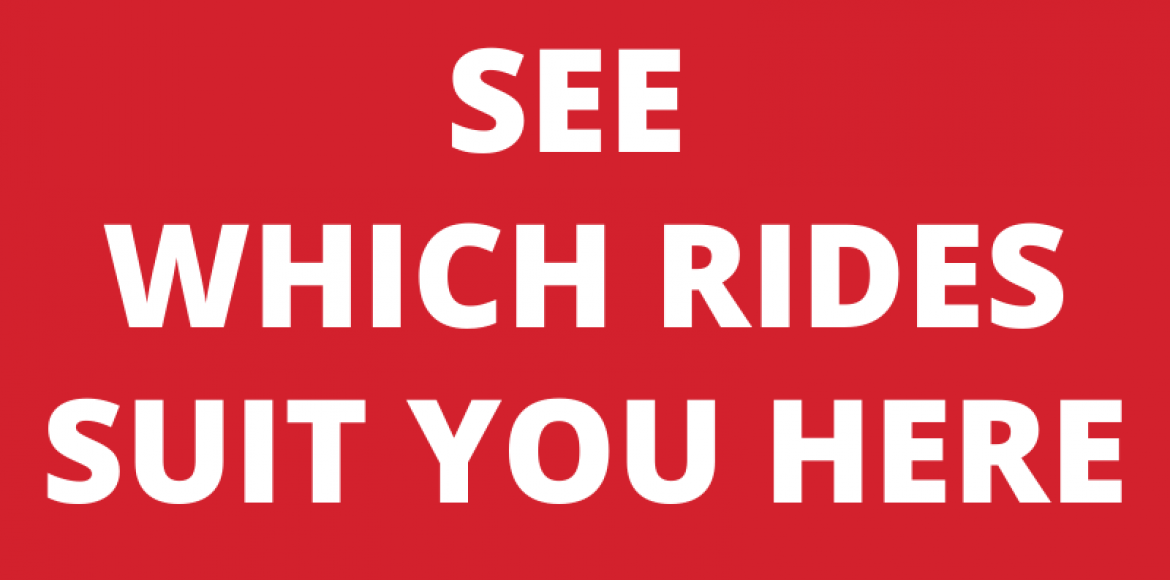 Photo of Which Ride Suits You?